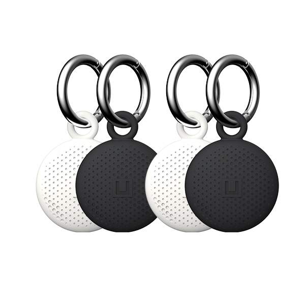 Bộ 4 Vỏ Bảo Vệ dành cho Apple AirTag UAG Dot Keychain - Hàng Chính Hãng