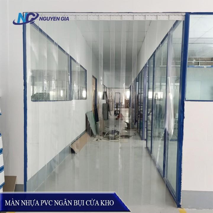 Màn Lá nhựa PVC Chắn Điều Hòa Cao 1m8