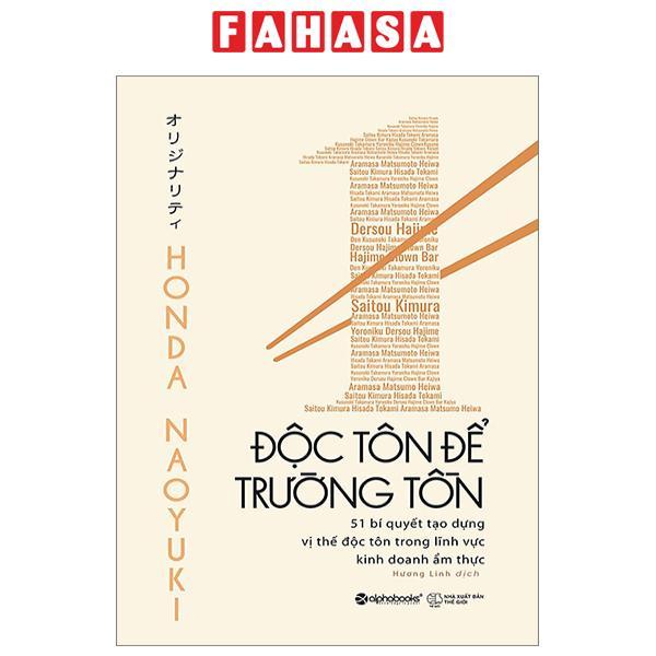Độc Tôn Để Trường Tồn