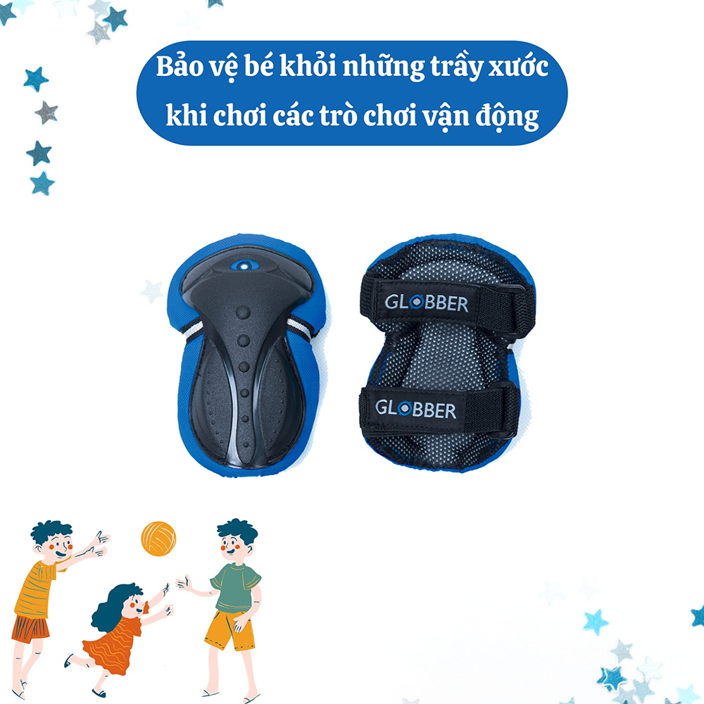 Bộ Bảo Hộ Globber Junior Xs - Xanh Da Trời