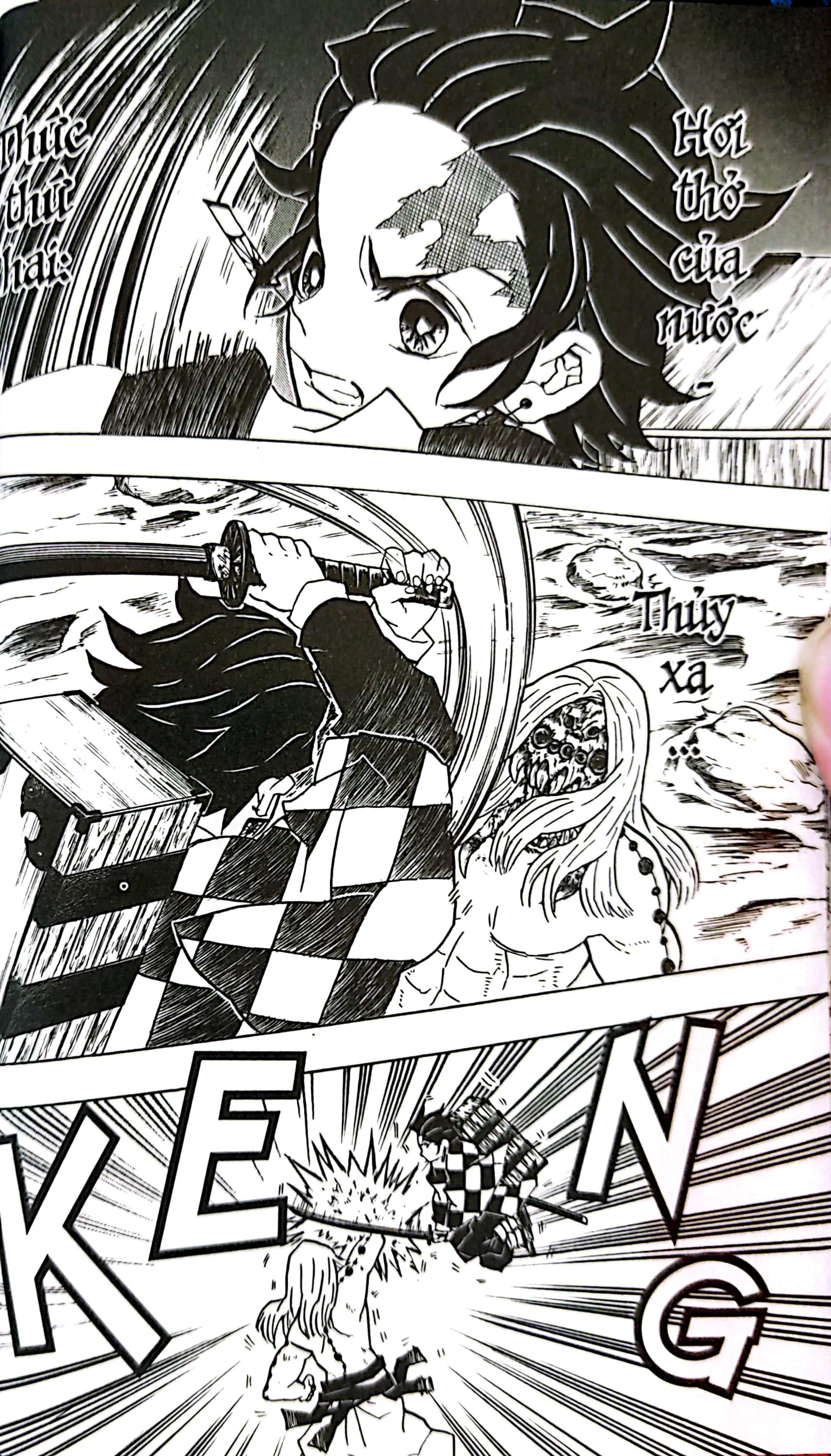 Sách - Thanh Gươm Diệt Quỷ - Kimetsu No Yaiba - Tập 5 - Xuống Địa Ngục (Tái Bản 2025)