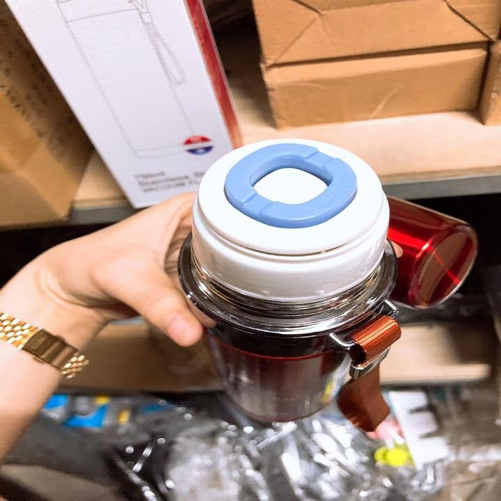 1 Bình Nước Giữ Nhiệt Inox 800 Ml - Miễn Phí Vận Chuyển