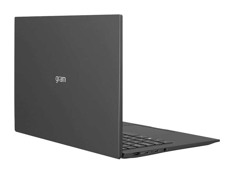 Máy Tính Xách Tay Laptop LG Gram 14Z90P-G.AH75A5 Core i7-1165G7/ RAM 16GB 4266MHz/ M.2(2280) Dual SSD slots - NVME:  512GB/ Intel Iris Xe Graphics / 14.0"(30.2cm) WUXGA (1920*1200) IPS/ / BT 5.1/ Pin 72WHrs/ Obsidian Black/ Win 10/ 999g - Hàng Chính Hãng