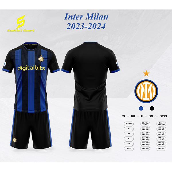 Quần Áo Đá Banh Sao Việt Inter Milan 2023-2024