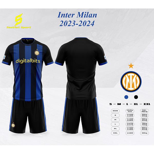 Quần Áo Đá Banh  Sao Việt Inter Milan 2023-2024