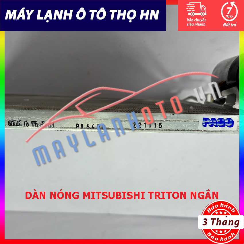 Dàn nóng Mitsubishi Triton Hàng xịn Thái Lan