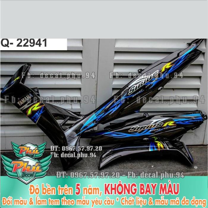 Tem rời Sirius R đen