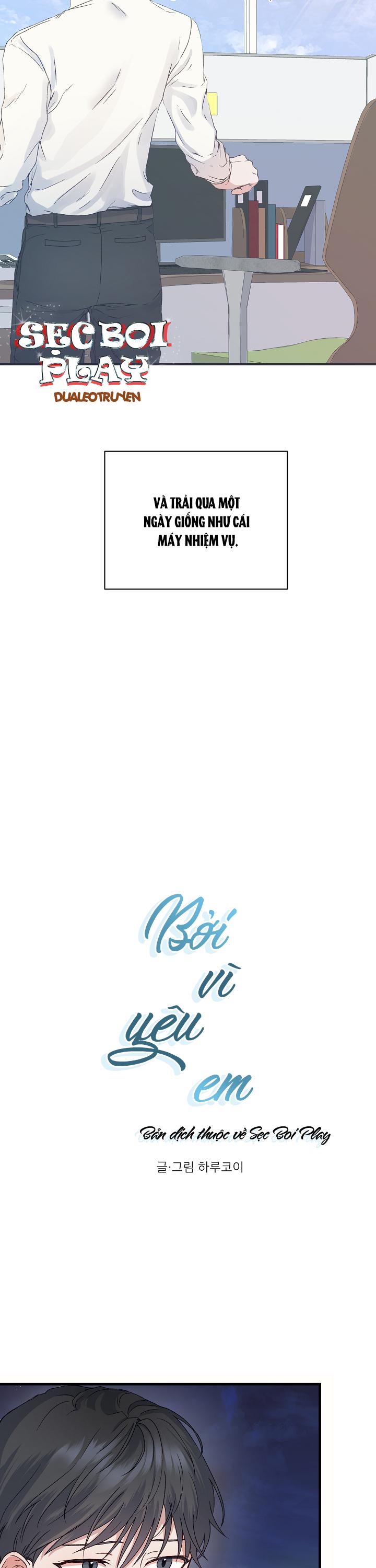 bởi vì yêu em chapter 1 18