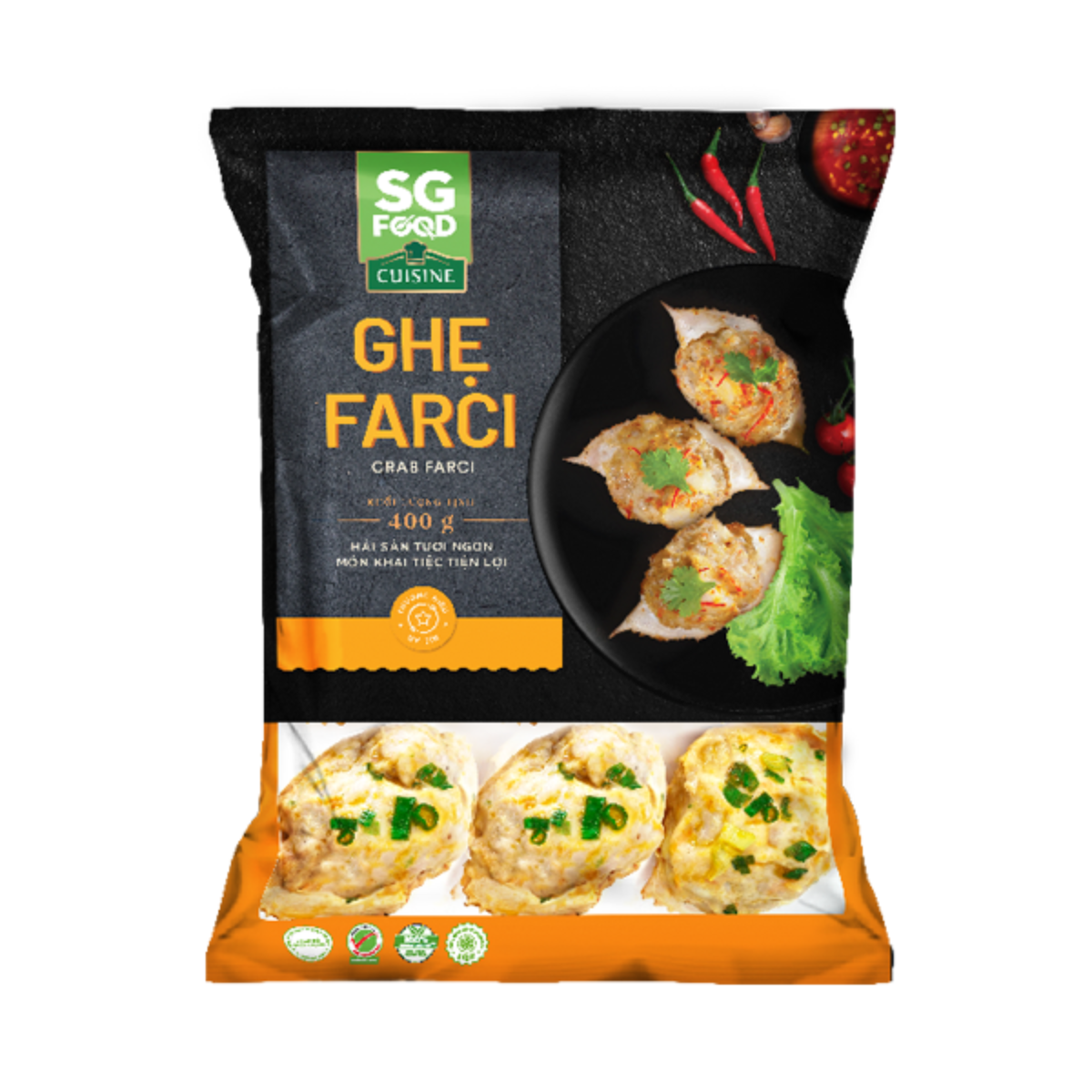 Ghẹ Farci SG Food gói 400G