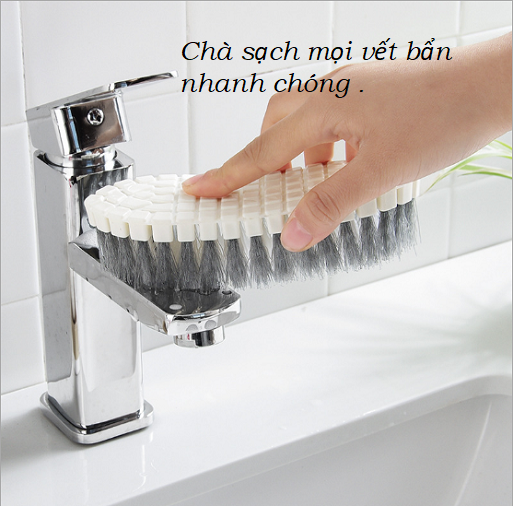 Bàn chải chà sàn, vệ sinh nhà bếp Uốn Cong mọi góc cạnh loại bỏ vết bẩn nhanh chóng GD301-BanChai-Uoncong