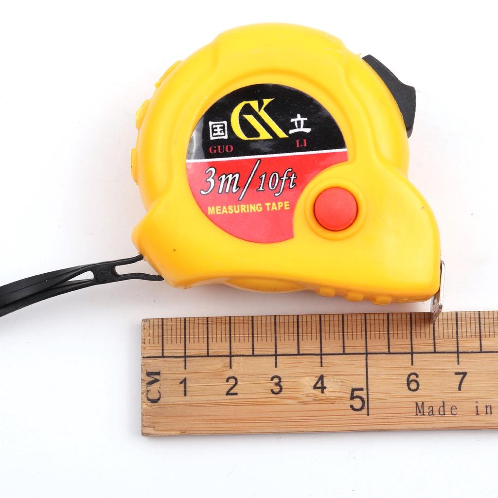 THƯỚC KÉO ĐO 3MÉT HỢP KIM SẮT BỀN ĐẸP , ĐƠN VỊ VẠCH RÕ RÀNG TIỆN DỤNG