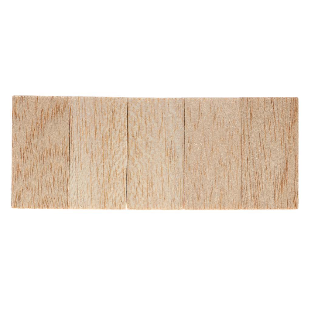 25 Pieces Handmade Mini Cube Wooden Blocks Building Blocks for Crafts Or Children's Toys
