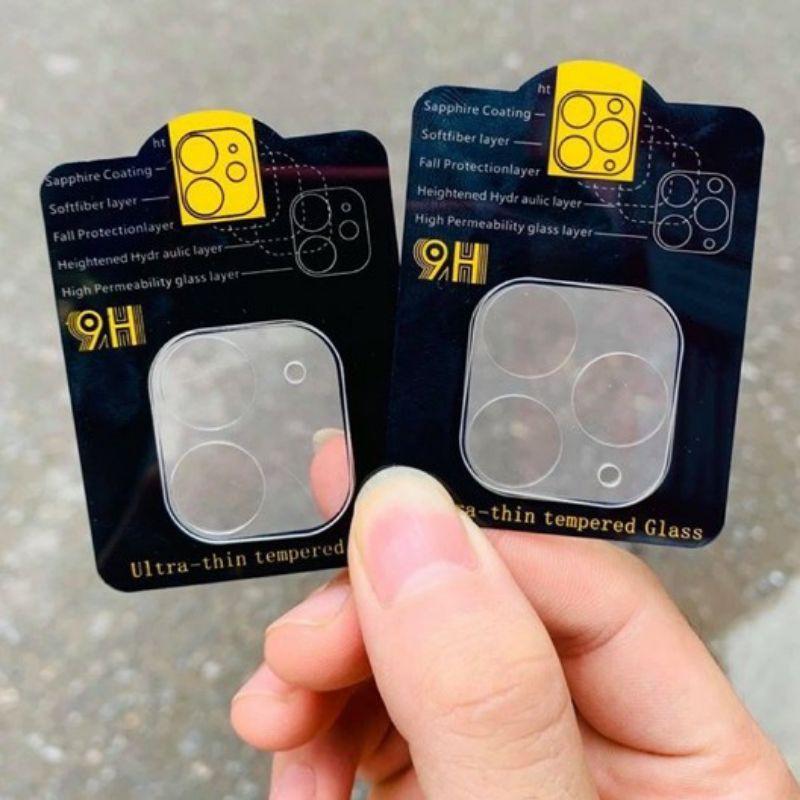 Cường Lực Trong Suốt Full Cụm Camera Dành Cho Iphone 12 12Mini 12Pro 12ProMax - Bảo Vệ Toàn Diện Camera