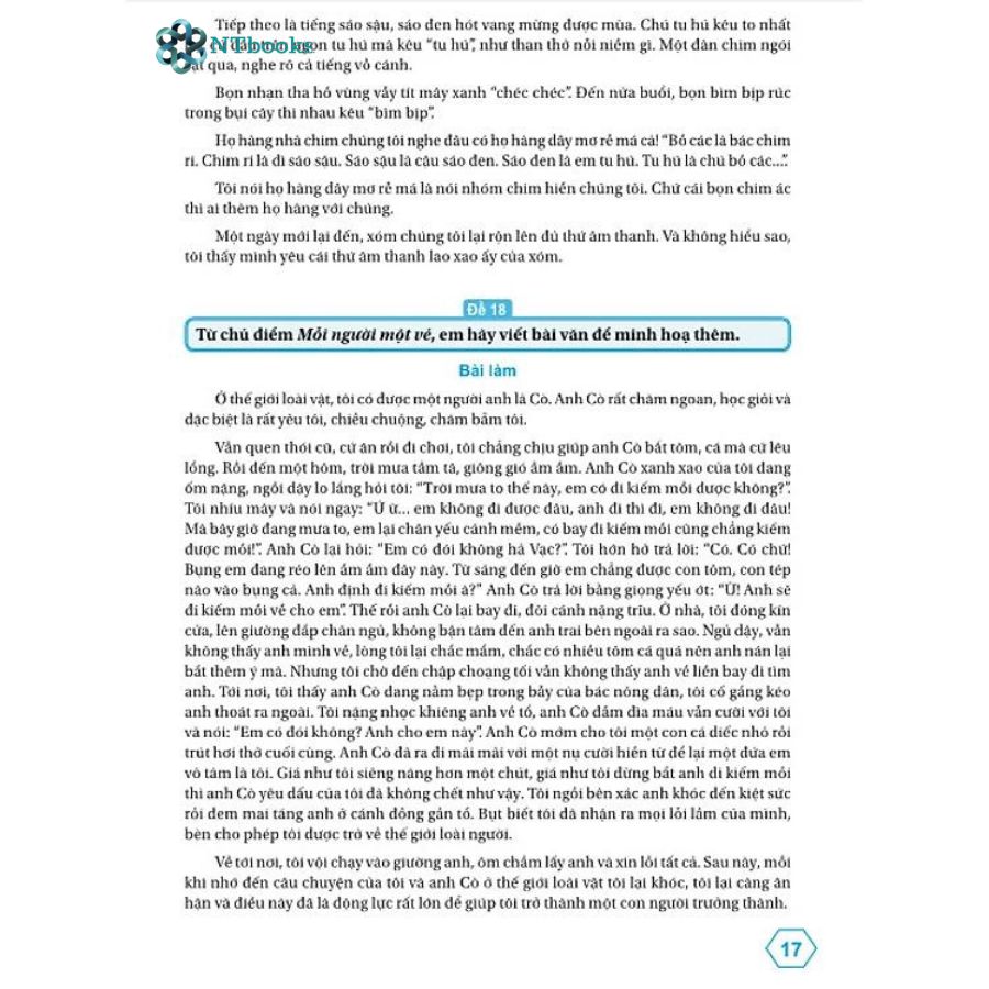 Sách Những Bài Làm Văn Mẫu Lớp 4 Tập 1 - Kết Nối Tri Thức