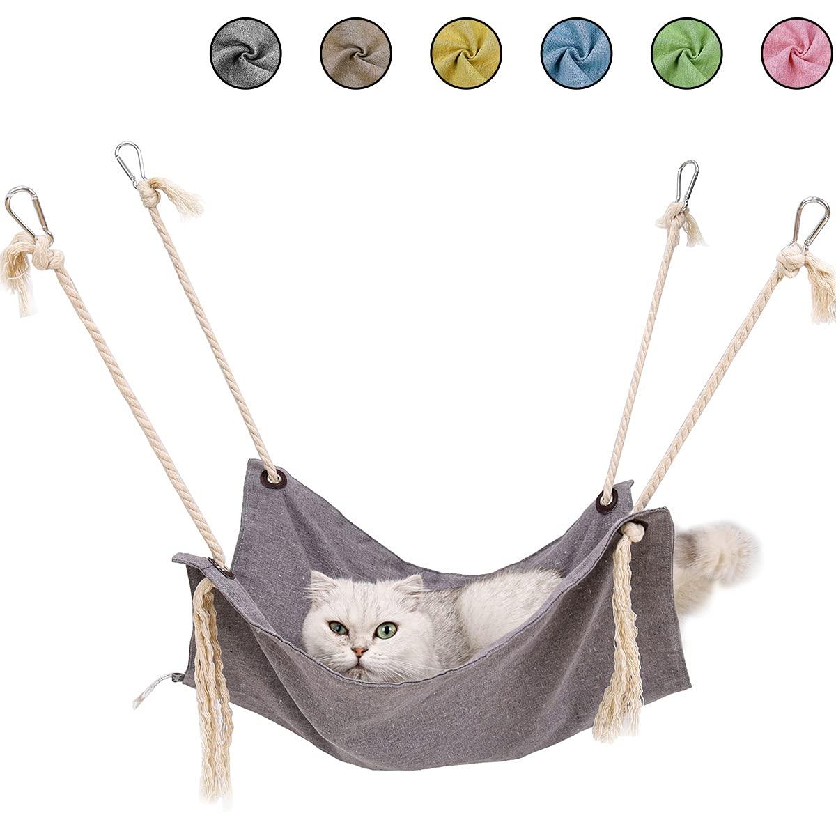 Himac lơ lửng mèo vung vẩy trong g nest kitty treo giường halm giường cho con chó nhỏ trong nhà Hamster ferret parrot guinea lợn