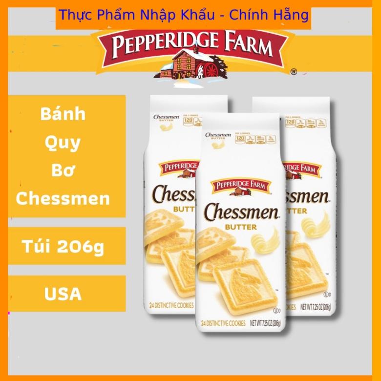 Bánh Quy Bơ Chessmen Pepperidge Farm (206g)