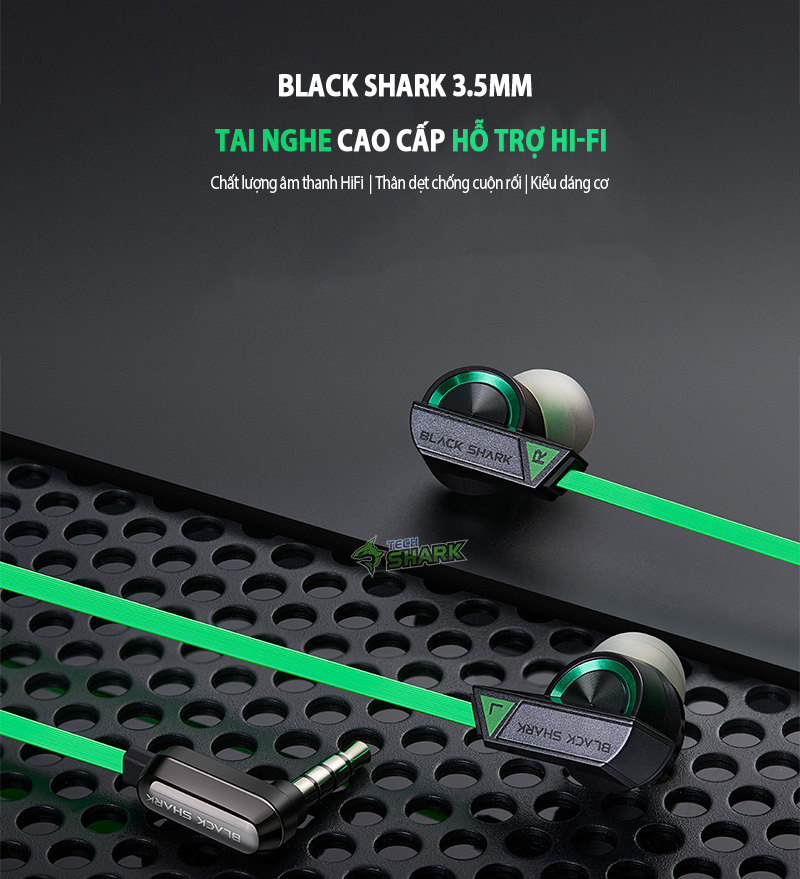 Tai nghe Chính Hãng Black shark 3.5mm PRO