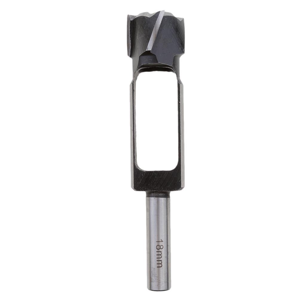 2PCS 18mm+30mm Tenon Plug Cutter Hardened High Carbon Steel Plug Cutting Hardened Carbon Steel for Long-lasting Cutting