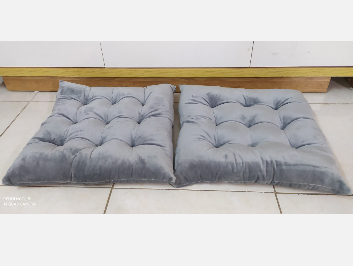 ĐỆM NGỒI BỆT VUÔNG VẢI NỈ NHUNG CAO CẤP