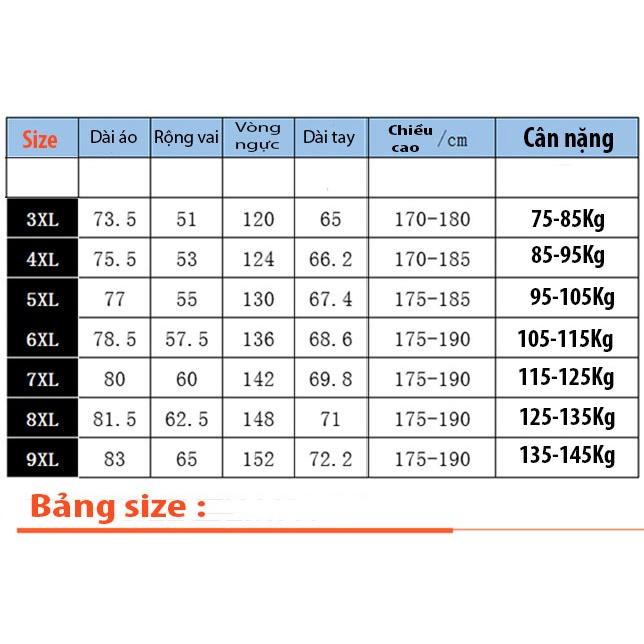 Áo Khoác Nam Big Size Dành Cho Người Mập - Đồ Mùa Đôn, Áo Ấm Lót Lông Size Lớn Từ 3xl -8xl