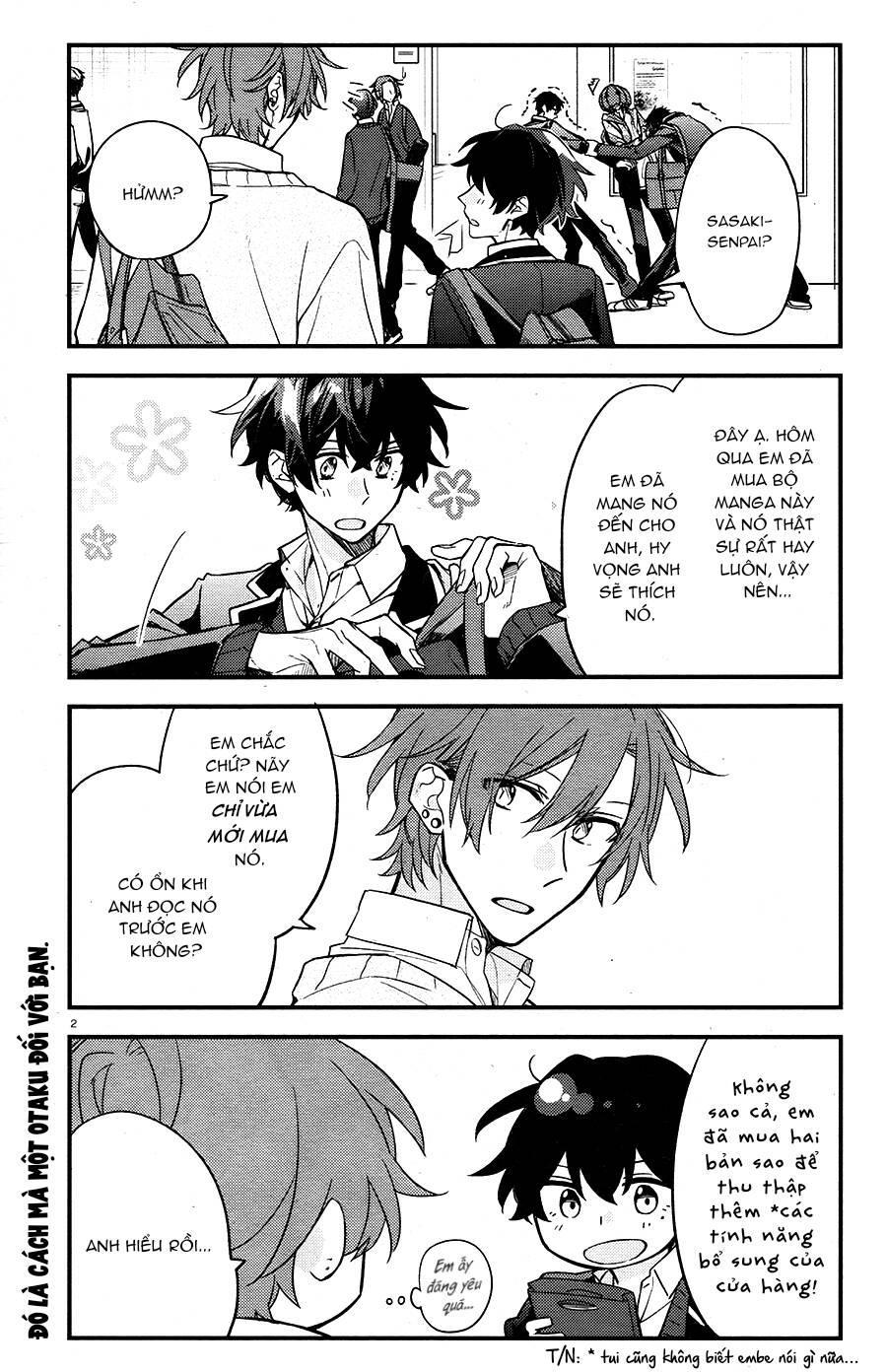 [sasamiya] câu chuyện nho nhỏ về halloween chapter 1 8