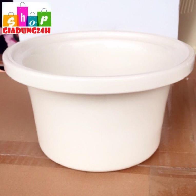 Lõi Sứ Trắng (Ruột Nồi Thay Thế) Kho Cá Nấu Cháo Chậm 2,5L