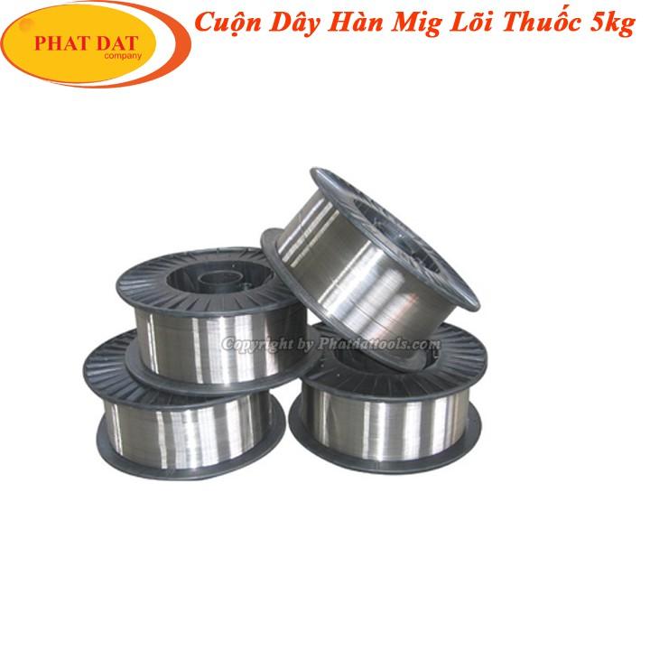 Dây Hàn Mig Lõi Thuốc 5kg 1.0mm-Dây Cho Máy Hàn Mig Mini