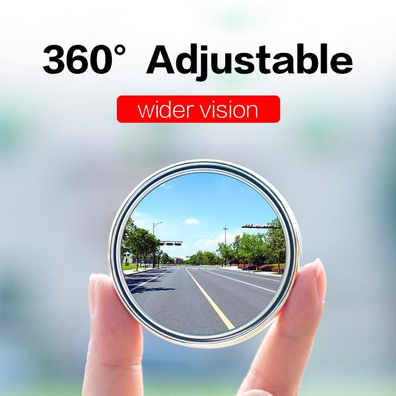 Gương Chiếu Hậu Góc Rộng Xoay 360 Độ Cho Xe Hơi
