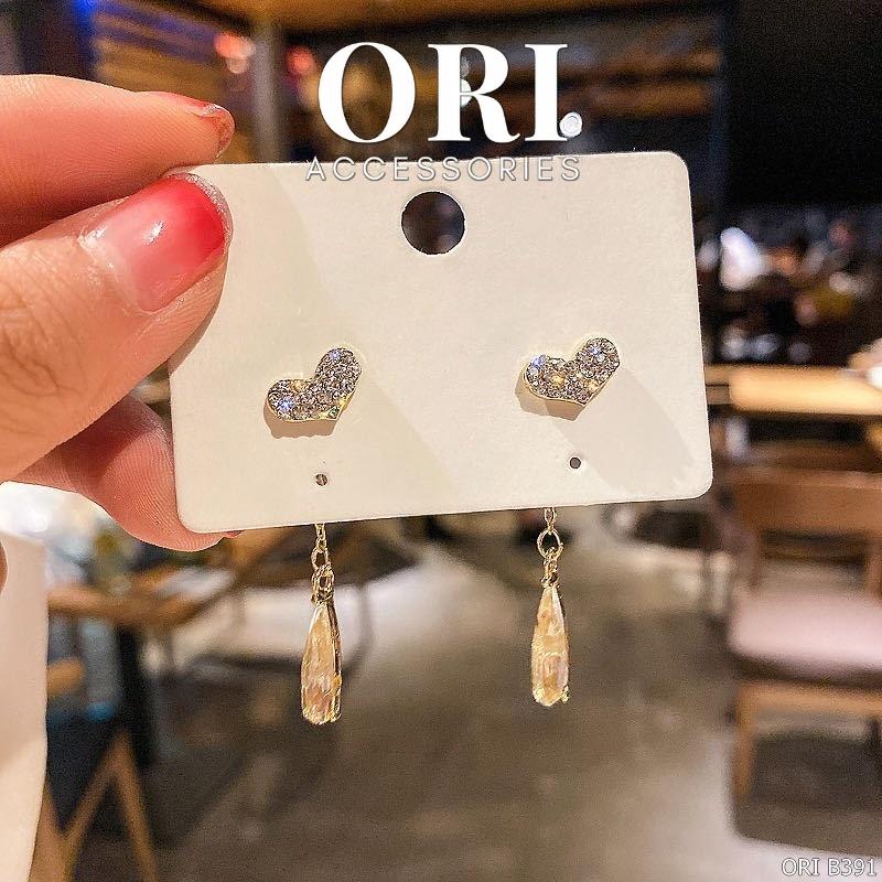 Bông tai nữ dáng dài Alethea thời trang xinh xắn ORI ACCESSORIES B391