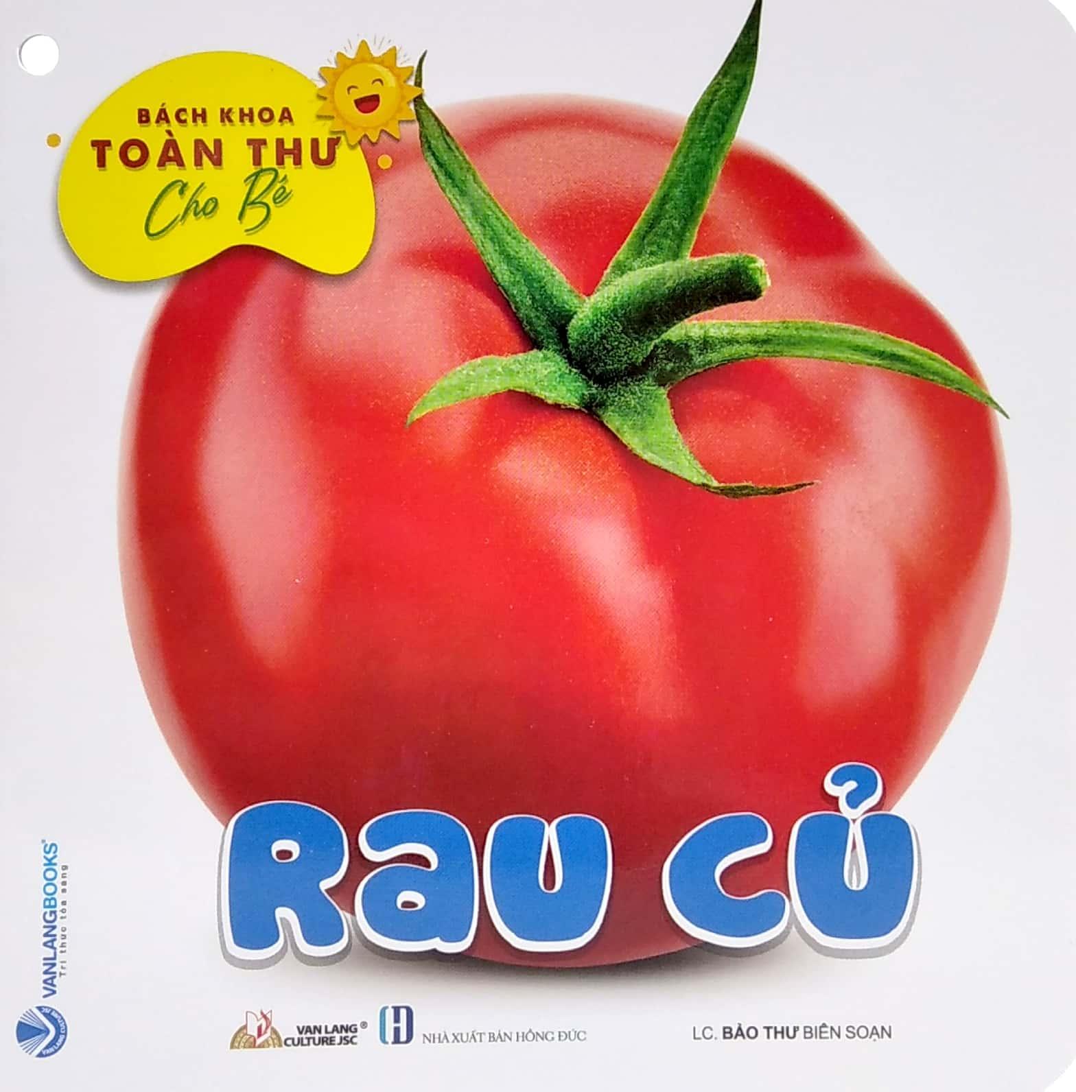 Bách Khoa Toàn Thư Cho Bé - Rau củ (Bộ 5 Cuốn)