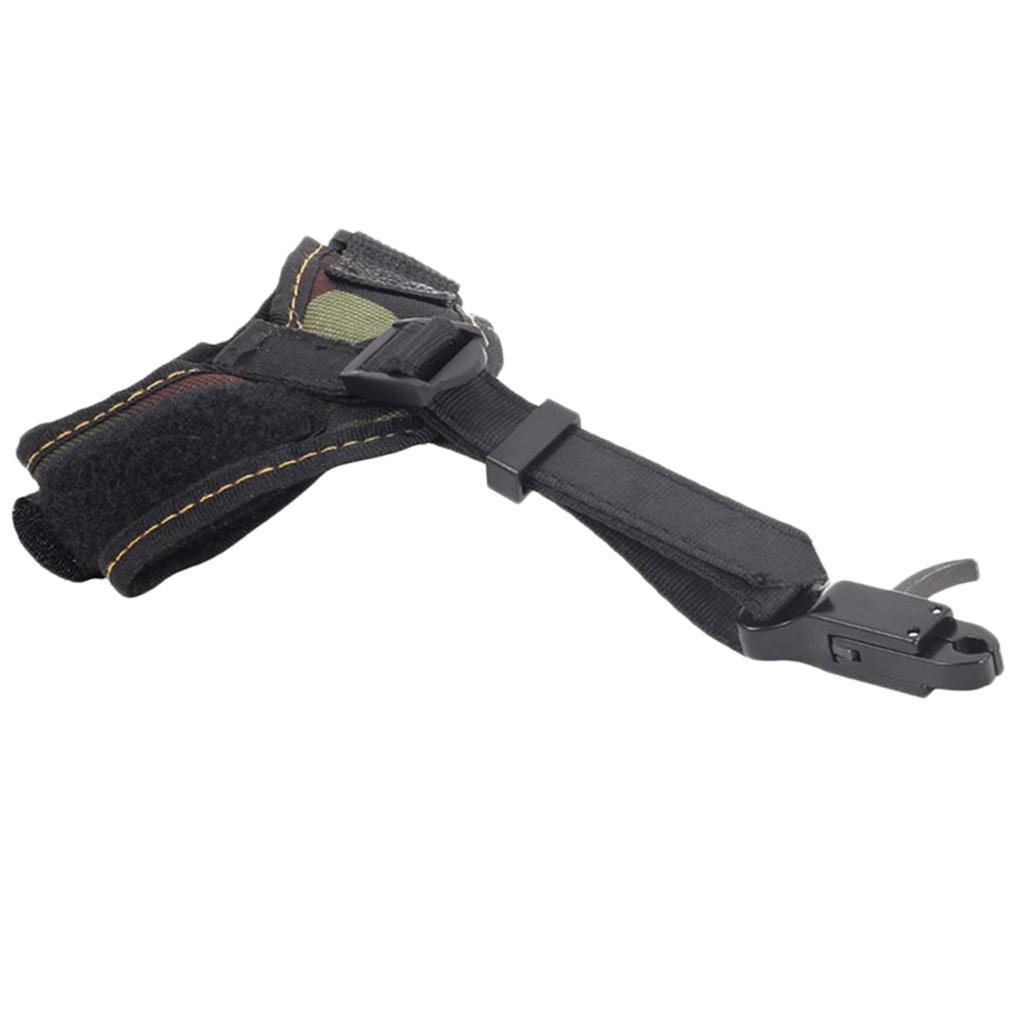 Compound Bow Release Aid Thumb Button Trigger Archery Caliper Accessory