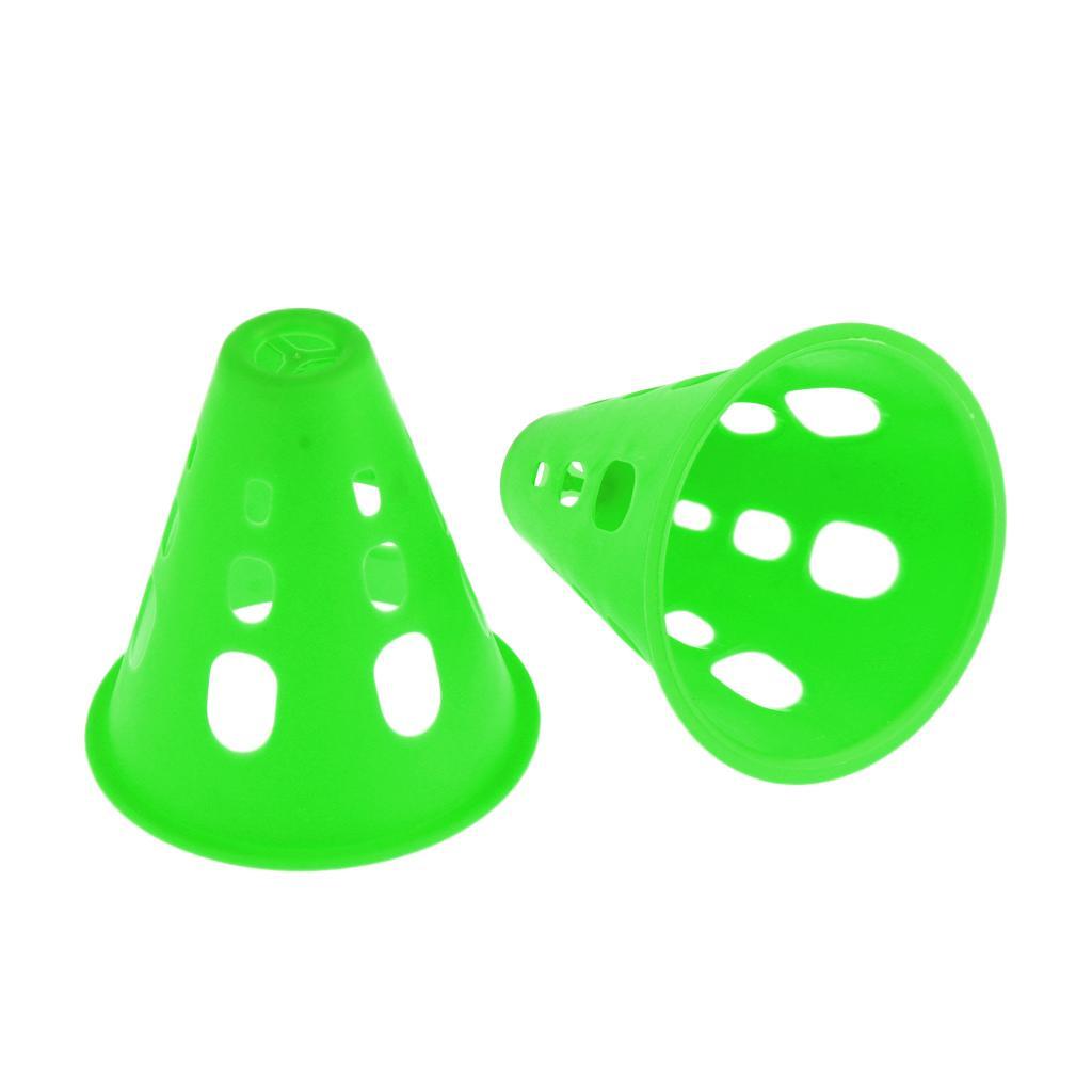 2-5pack  10pcs  Windproof  Sport Training Traffic Road Cones