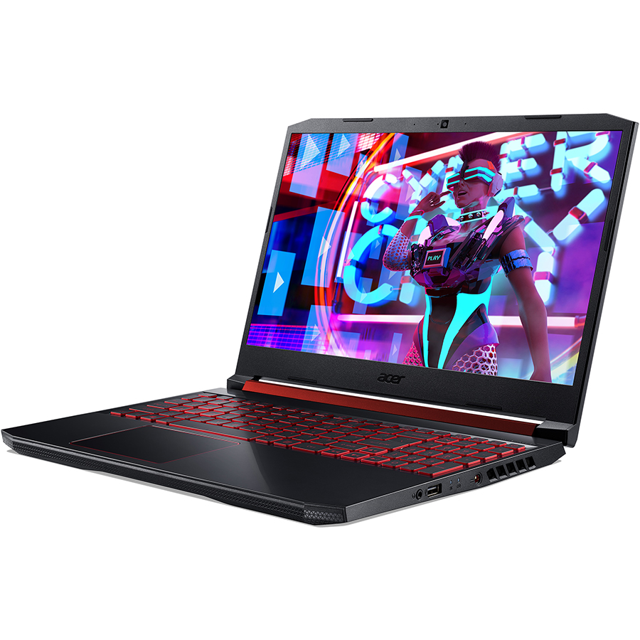 Laptop Acer Nitro 5 AN515-54-74CD NH.Q59SV.029 (Core i7-9750H/ 8GB DDR4 2666MHz/ 512GB SSD M.2 PCIE/ GTX 1650 4GB/ 15.6 FHD IPS, 120Hz/ Win10) - Hàng Chính Hãng