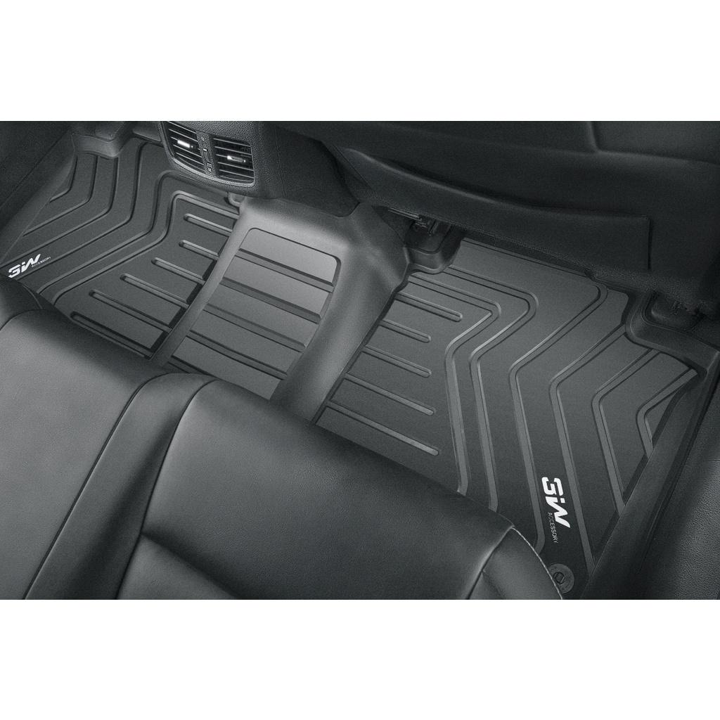 Thảm lót sàn xe ô tô Lexus GX 2012- đến nay Nhãn hiệu Macsim 3W chất liệu nhựa TPE đúc khuôn cao cấp - màu đen