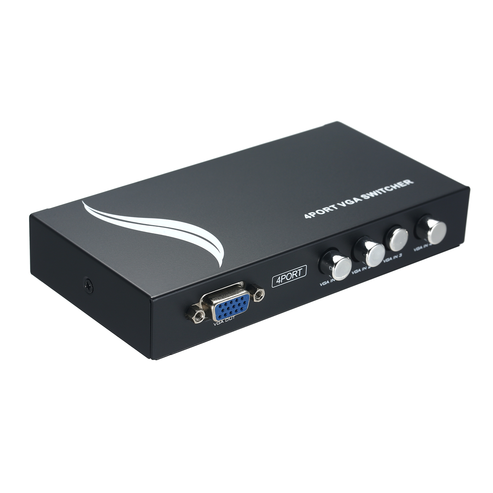 Bộ Chuyển Đổi 4 Cổng VGA Splitter 4 Trong 1 Cho LCD PC Màn Hình TV