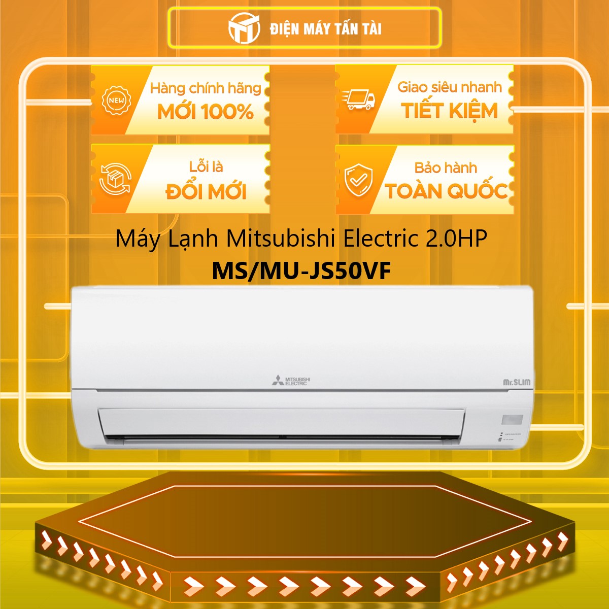 Máy Lạnh Mitsubishi Electric 2 HP MS-JS50VF - Chỉ giao HCM
