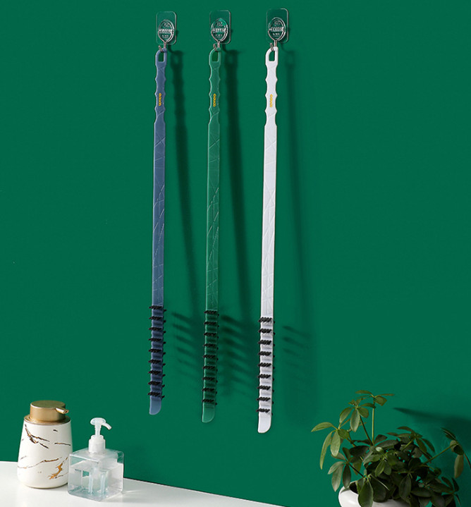 Bàn Chải Vệ Sinh Khe Máy Giặt Nhựa Xoay 360 Độ Tay Cầm Dài 60cm