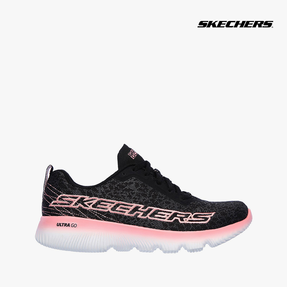 SKECHERS - Giày sneaker nữ thắt dây GOrun Focus Belief 128021-BKPK