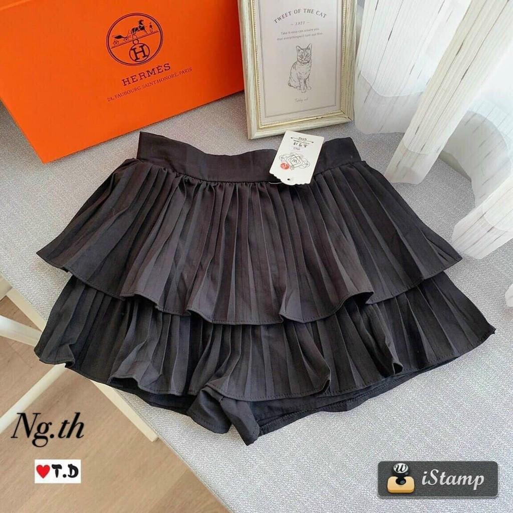 Chân váy xếp ly ngắn 4 màu siêu hot 9969 chân váy nữ