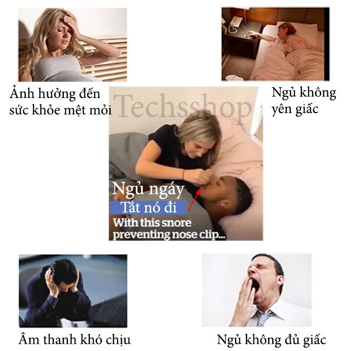 Dụng cụ chống ngáy ngủ 2 in 1 Anti Snoring - Thiết bị chống ngủ ngáy