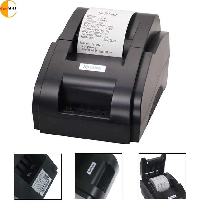 Máy In Hóa Đơn Khổ K58 Xprinter 58IIH (USB chỉ in từ máy tính) BẢO HÀNH 12 THÁNG - MẪU GIAO NGẪU NHIÊN - Hàng Chính Hãng