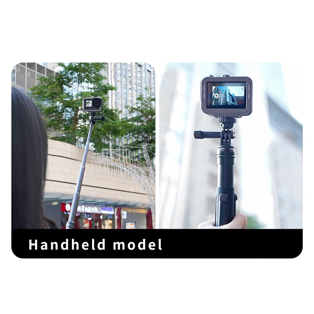 GẬY CHỤP HÌNH CHO GOPRO VÀ ACTION CAM TELESIN NEW 2023- HÀNG NHẬP KHẨU