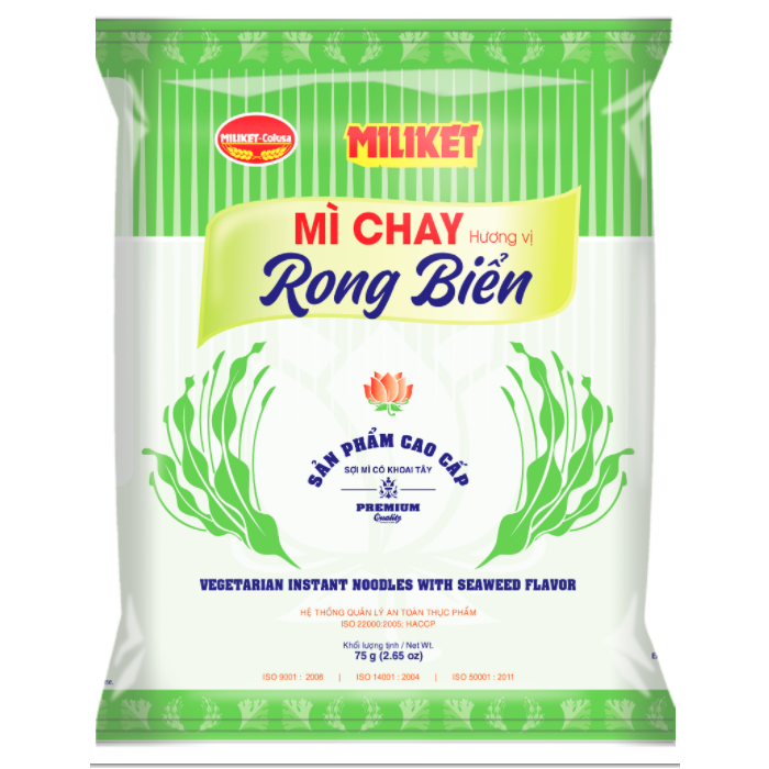 Mì Chay Rong Biển - Miliket - Thùng 30 góI