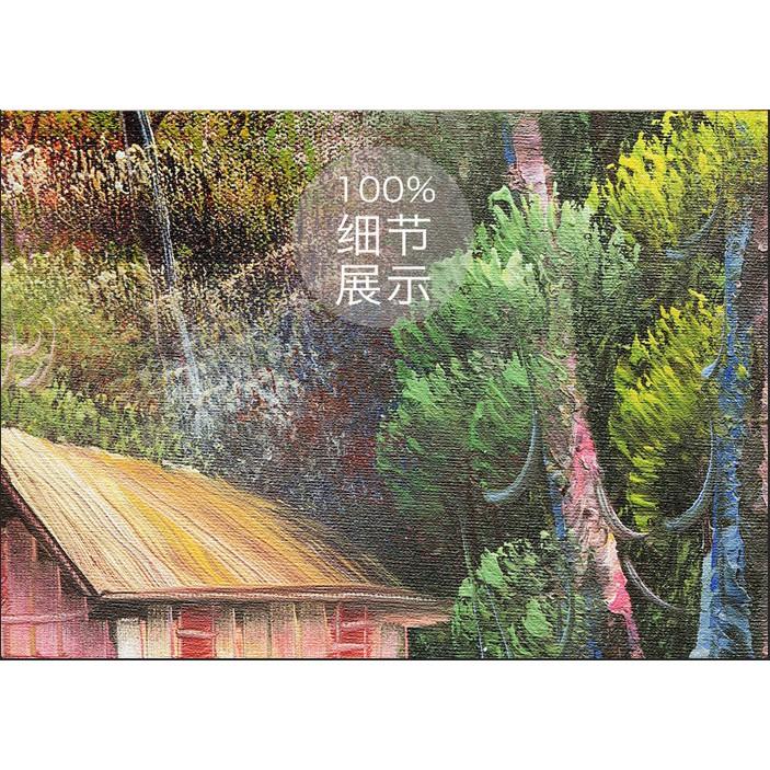 Tranh dán tường Tranh phong cảnh nông thôn yên bình, Tranh dán tường 3d hiện đại MS1210289