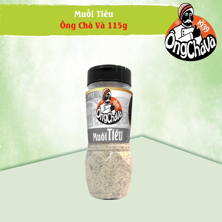 Muối Tiêu Ông Chà Và 165g (Roasted Salt &amp; Pepper)