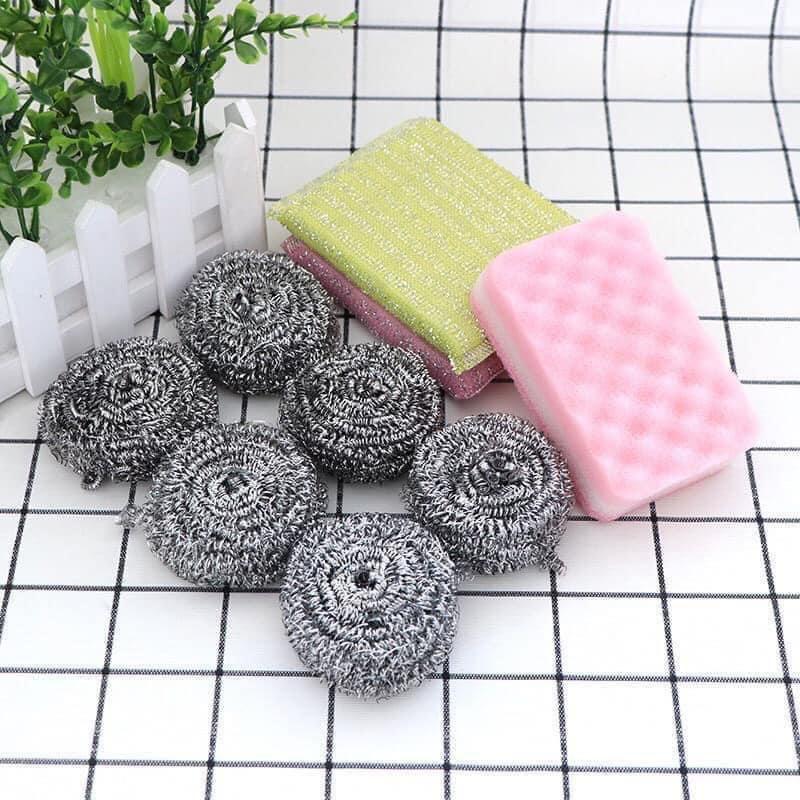 Set 6 Cọ Rửa Xoong Nồi Nhật