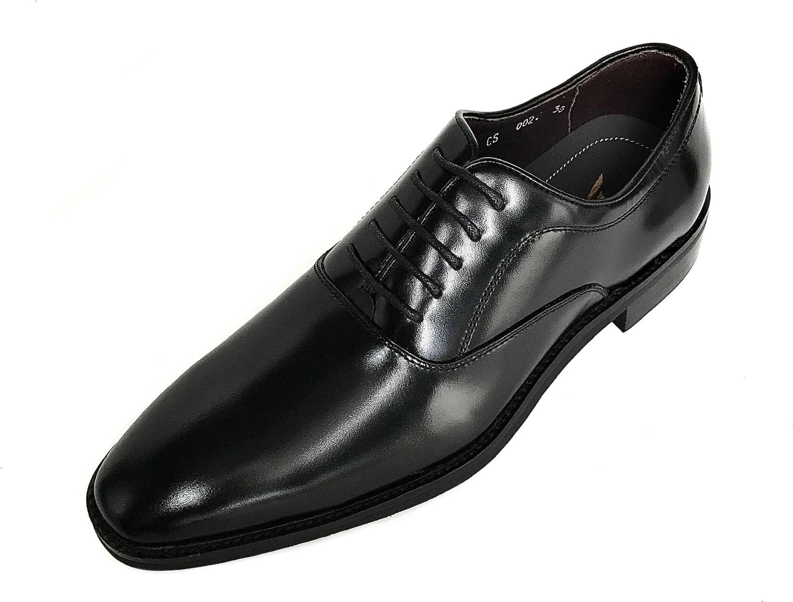 Giày Tây Oxford Nam Công Sở Thanh Lịch Da Bò Nguyên Tấm Cao Cấp Nhập Khẩu Ý - Màu Đen & Nâu - Đế phíp Carbon - HT002