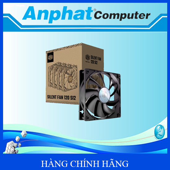 Bộ Fan Case Cooler Master Silent Fan 120 SI2 (Bộ 4 Fan) - Hàng Chính Hãng