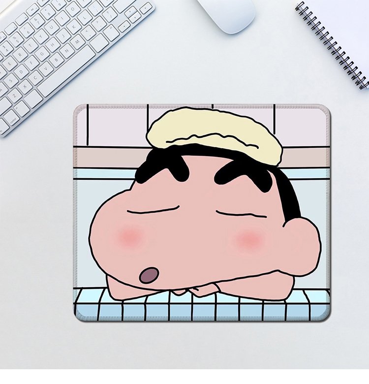 Miếng di chuột in hình CRAYON SHIN-CHAN Shin Cậu Bé Bút Chì anime chibi miếng kê chuột miếng lót chuột nhiều mẫu