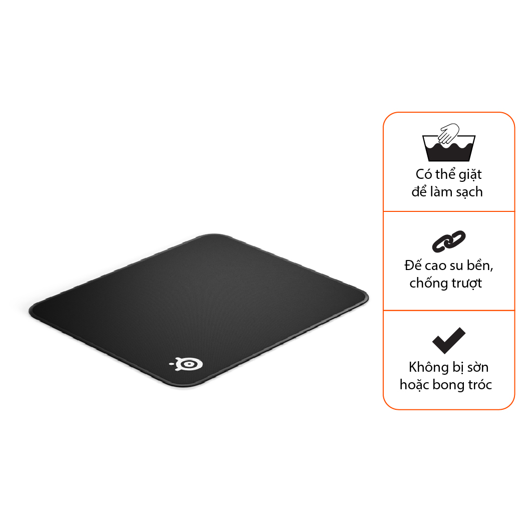 Bàn di chuột SteelSeries Edge Medium - Hàng Chính Hãng